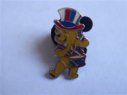Disney Trading Pin 27903 JDS - Pooh Through the Holidays Mini Pin Set (4th of July)