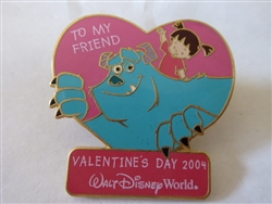 Disney Trading Pins 28187 Sweetheart Collection - Sulley and Boo