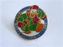 Disney Trading Pins  2828 DLR Cast Member - Happy Holidays 1999 (Donald)