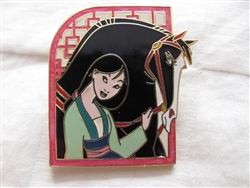 Disney Trading Pin 28283 Princesses With Their Horses (Mulan & Khan)