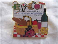 Disney Trading Pin  2829: Epcot International Food and Wine Festival - 2000 (Picnic Basket)