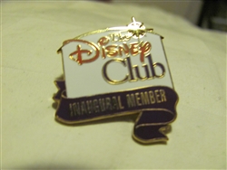 Disney Trading Pin 2845 Disney Club Inaugural Member