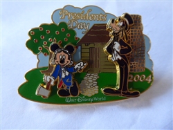 Disney Trading Pins 28470 WDW - President's Day 2004 (Mickey Mouse & Goofy) 3D