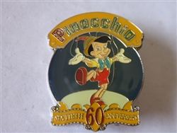 Disney Trading Pin  2857 Disney Gallery - Pinocchio - 60th Anniversary