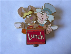 Disney Trading Pin 28675 Disney Auctions - Character Lunchbox (Mad Hatter & March Hare)