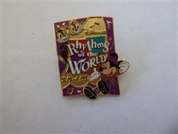 Disney Trading Pin 28719     TDR - Mickey, Chip & Dale - Purple - Rhythms of the World 2004 - TDS