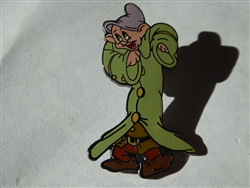 Disney Trading Pin 28932 DLR - Dopey on Sneezy's shoulders dancing