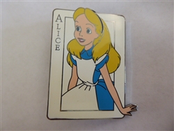 Disney Trading Pin  28953 Disney Auctions (P.I.N.S.) - Alice in Wonderland Card