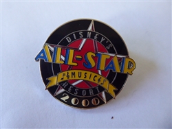 Disney Trading Pin 29 Disney's All-Star Music Resort - 2000