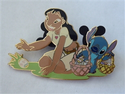 Disney Trading Pin   29176 Disney Auctions - Easter Lilo & Stitch (Stitch w/ Nani)