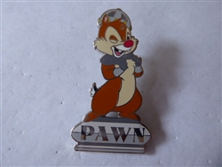 Disney Trading Pin 29190     JDS - Dale #2 - Silver Pawn - Chess