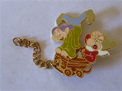 Disney Trading Pins   29647 DLRP - Train Series (Dopey and Grumpy)