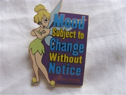 Disney Trading Pin 29918: DLR - Tinker Bell - Mood Subject to Change