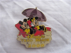 Disney Trading Pin 30 Disney's Vero Beach Resort - 2000