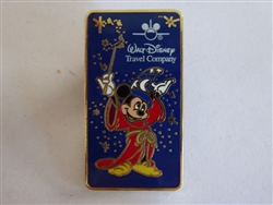 Disney Trading Pin 30021: Walt Disney Travel Company Pin - 2004 (Sorcerer Mickey)