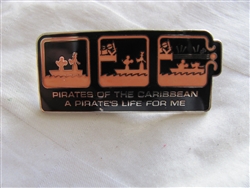 Disney Trading Pins 30080 WDW - Ride Series (Pirates of the Caribbean/A Pirate's Life for Me)