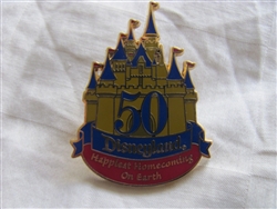 Disney Trading Pin 30085: Disneyland 50th Anniversary - Happiest Homecoming on Earth