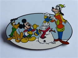 Disney Trading Pin 30117 Disney Auctions - Snowduck Donald (Jumbo Pin)