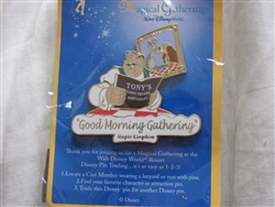 Disney Trading Pin 30128: MK - Good Morning Gathering - (Lady & Tramp)