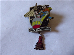 Disney Trading Pin 30134 DLR Annual Passholder E-Ticket - Space Mountain