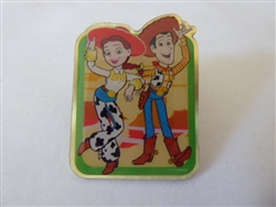 Disney Trading Pin 30255 JDS - Toy Story - Lucky Draw - Boxed Pin - Jessie & Woody