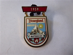 Disney Trading Pins  30298 DLR - 45th Anniversary (Matterhorn) Dangle/3D