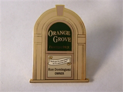 Disney Trading Pins 30446 DLR-CM-Windows of Main Street Series-Orange Grove Property Mgt. pin