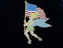 Disney Trading Pin   30799 Disney Auctions (P.I.N.S.) - Tinker Bell American Flag