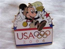 USA Olympic Logo - Mickey With Torch