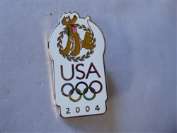 Disney Trading Pin 30893 USA Olympic Logo - Pluto
