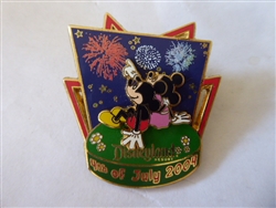 Disney Trading Pin 30913 DLR - 4th of July 2004 - Mickey & Minnie Fireworks