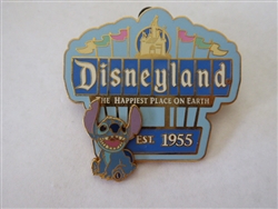 Disney Trading Pin 30919 DLR - Disneyland Marquee - Stitch