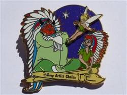 Disney Trading Pin  30985 WDW - Tink's Summer Pin Quest - Artist Choice - Indian Chief, Peter Pan and Tink
