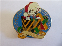 Disney Trading Pin 3136 DLR - CM Disneyland Season's Greetings 2000