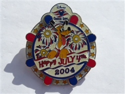 Disney Trading Pins 31407     DCL - Happy July 4th 2004 (Pluto)