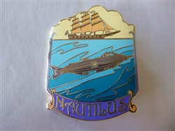 Disney Trading Pins 31494     Disney Auctions - Nautilus and Ship