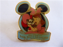 Disney Trading Pins   315 1997 WDW 10th Anniversary Teddy Bear & Doll Convention