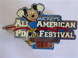 Disney Trading Pin 31600: Mickey's All American Pin Festival (MAAPF) Summer Games 2004 Logo Pin