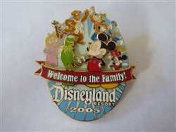 Disney Trading Pin  38138 DLR - Welcome to the Family Kermit (Monty Maldovan)