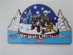 Disney Trading Pin 3211     WDW - Fab 5, Chip & Dale - Very Merry Christmas Party 2000 - Snowglobe