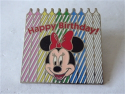 Disney Trading Pin 3216 DLR - Happy Birthday Candles (Minnie)