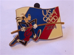 Disney Trading Pin  32173 USA Olympic Starter Lanyard Pin - Goofy