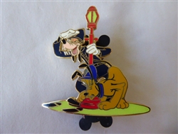 Disney Trading Pins 32495     Disney Auctions - Goofy & Pluto as Bobbies