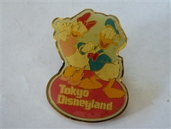 Disney Trading Pin 3295 Tokyo Disneyland - Donald & Daisy Duck