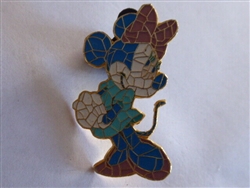 Disney Trading Pins 33117 Mosaic Minnie - Full Body Rare Soft Enamel Prototype