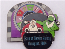 Disney Trading Pin 33186 DLR - Doom Buddies Collection (Oogie and Santa)