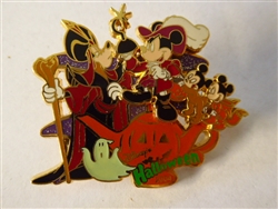 Disney Trading Pin 33629 M&P - Halloween 2004 (Mickey as Hook & Goofy as Jafar)