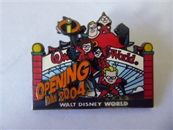 Disney Trading Pin   33914 WDW - Incredibles Opening Day Collection (Walt Disney World Resort)