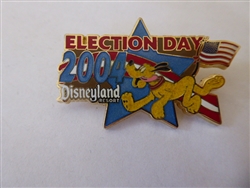 Disney Trading Pin 33934 DLR - Election Day 2004 (Pluto)