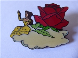 Disney Trading Pin  33986 DLR - 45th Anniversary Parade of Stars (Belle Float) 4 Pin Set Belle Only black epoxy prototype